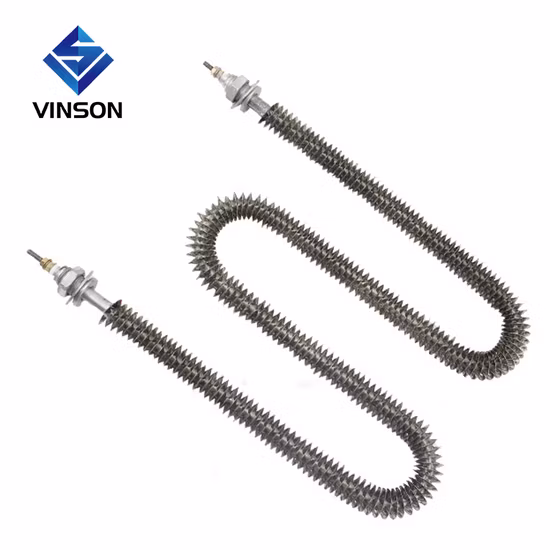 I/U/W Shape Electric Air Duct Strip Finned Tubular Heaters